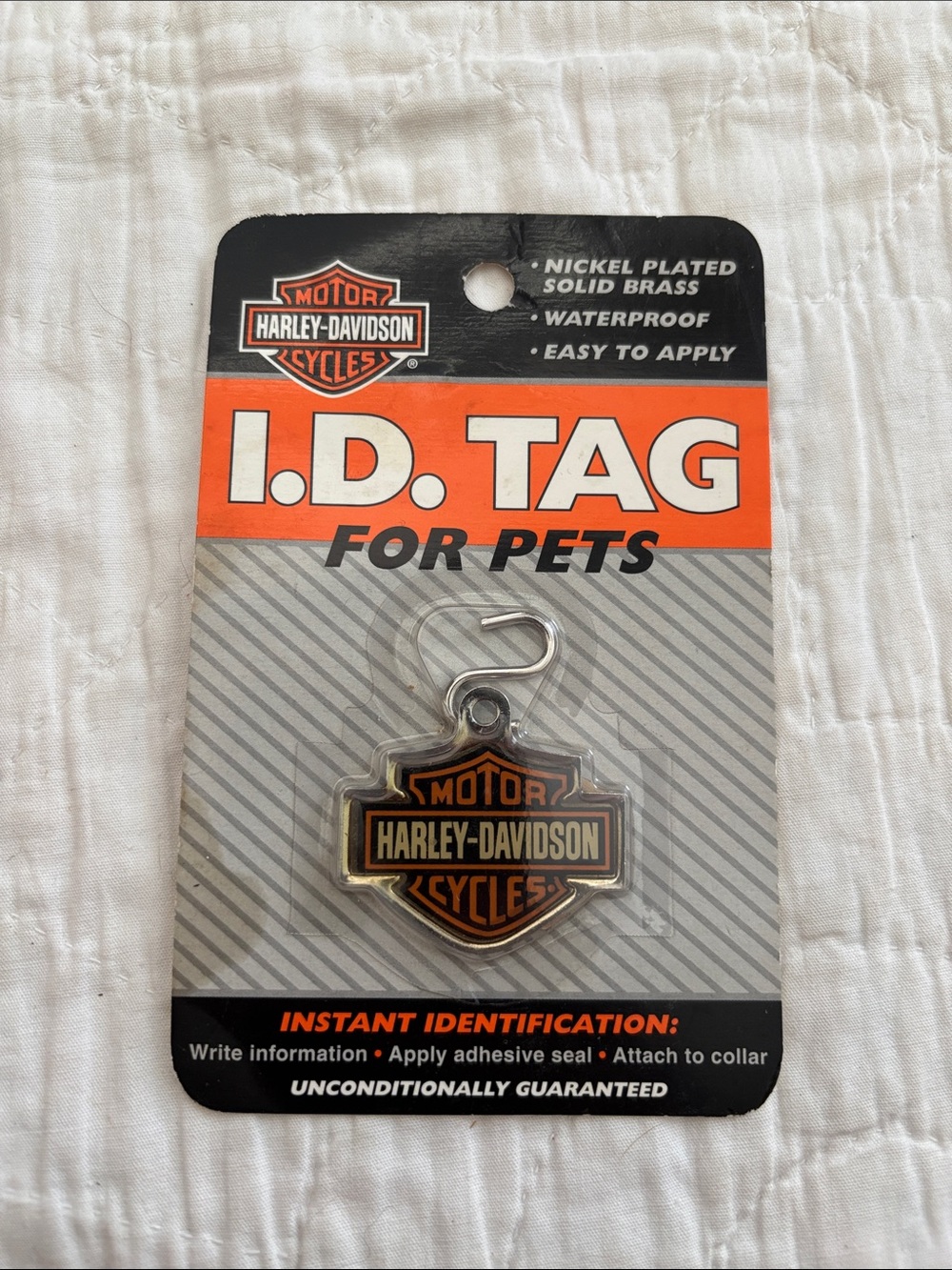 NWT Harley Davidson Pet ID Tag
